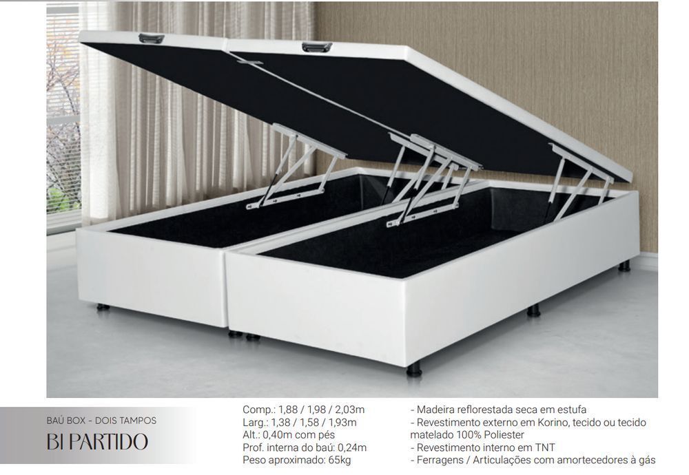 Box Dois Tampos Bi-Partido - ILLS